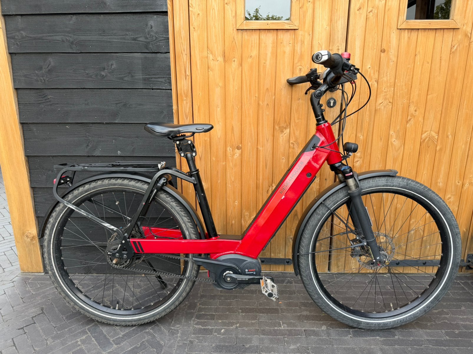 Riese & Müller Nevo GT Vario bosch cx riem enviolo, 47 tot 50 cm, Ophalen, Zo goed als nieuw, Overige merken