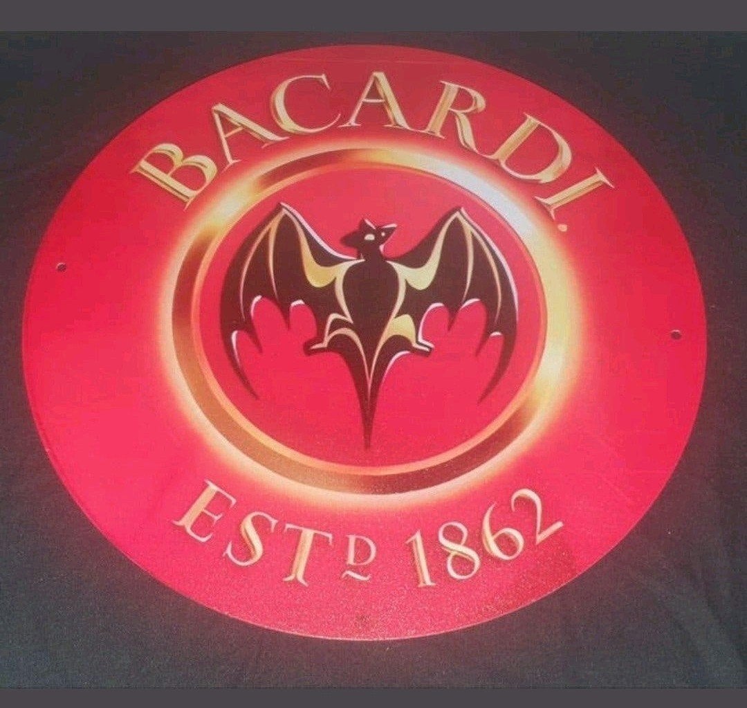 wandbord van bacardi, Ophalen of Verzenden, Nieuw, Reclamebord