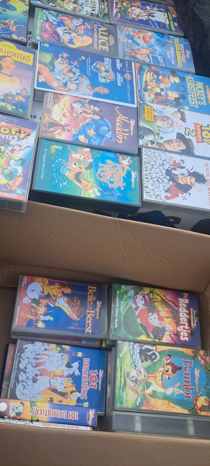 21 orginele vhs Disney films, Cd's en Dvd's, VHS | Kinderen en Jeugd, Alle leeftijden, Ophalen of Verzenden, Zo goed als nieuw