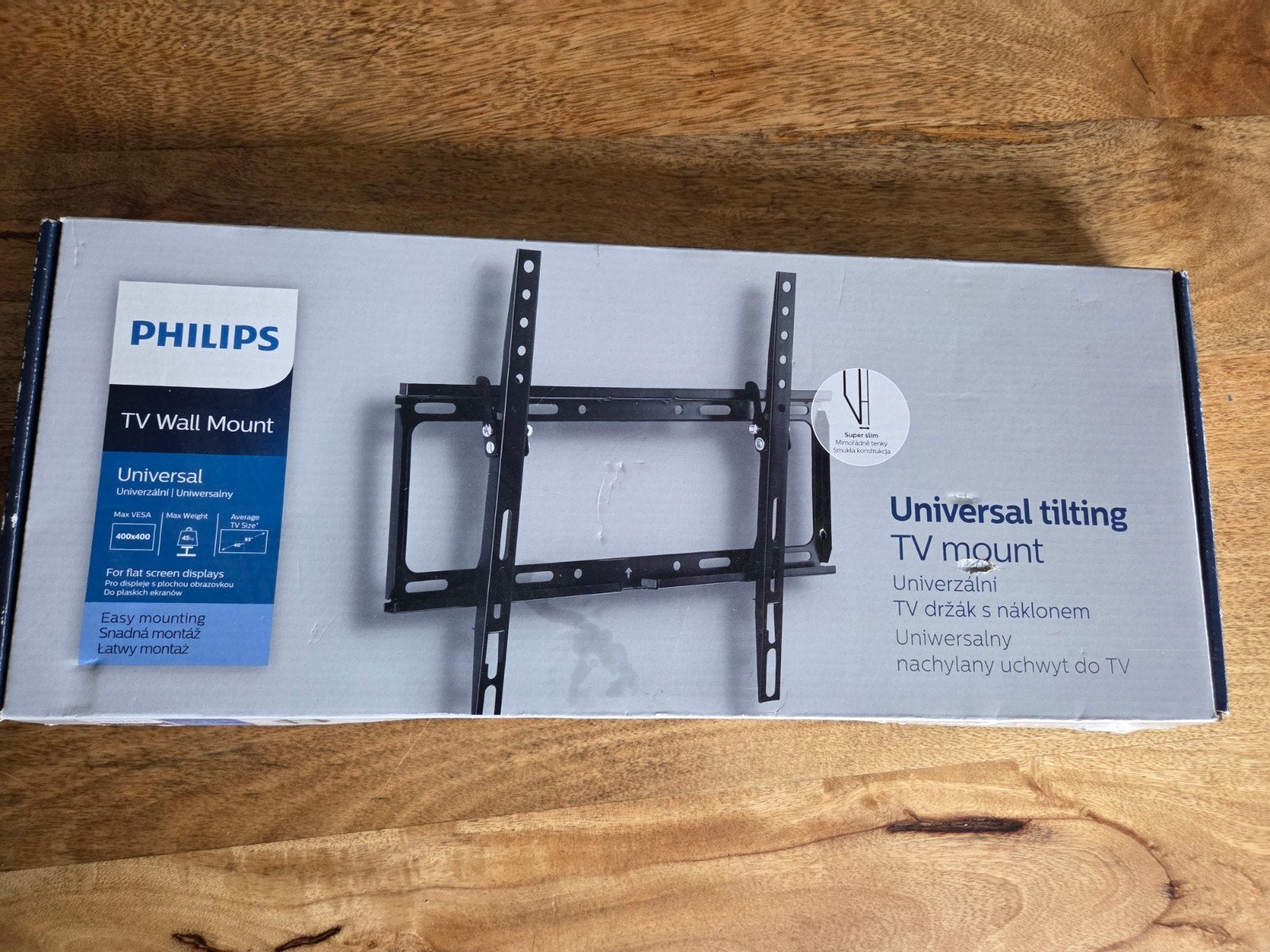 Philips Universele Kantelbare TV-Muurbeugel SQM7442, Audio, Tv en Foto, Ophalen of Verzenden, Nieuw
