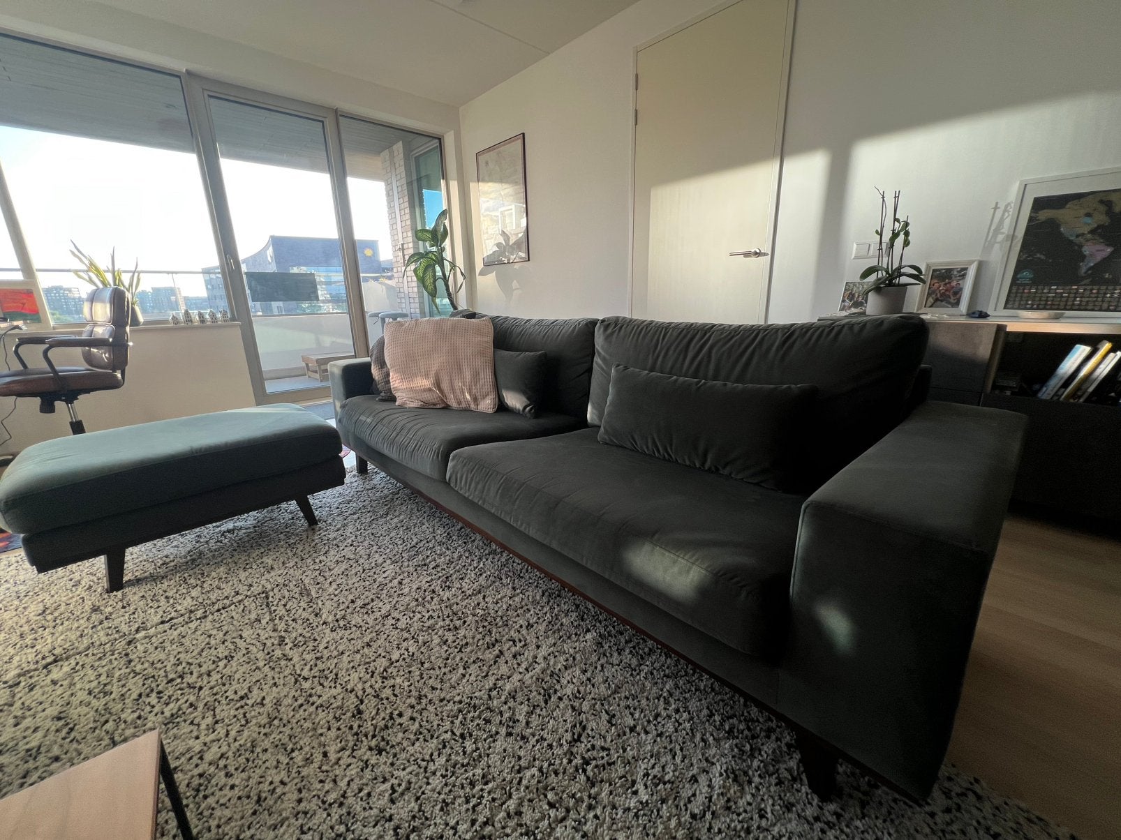 NOUS Living  3-zitsbank Torino couch, Ophalen, Gebruikt