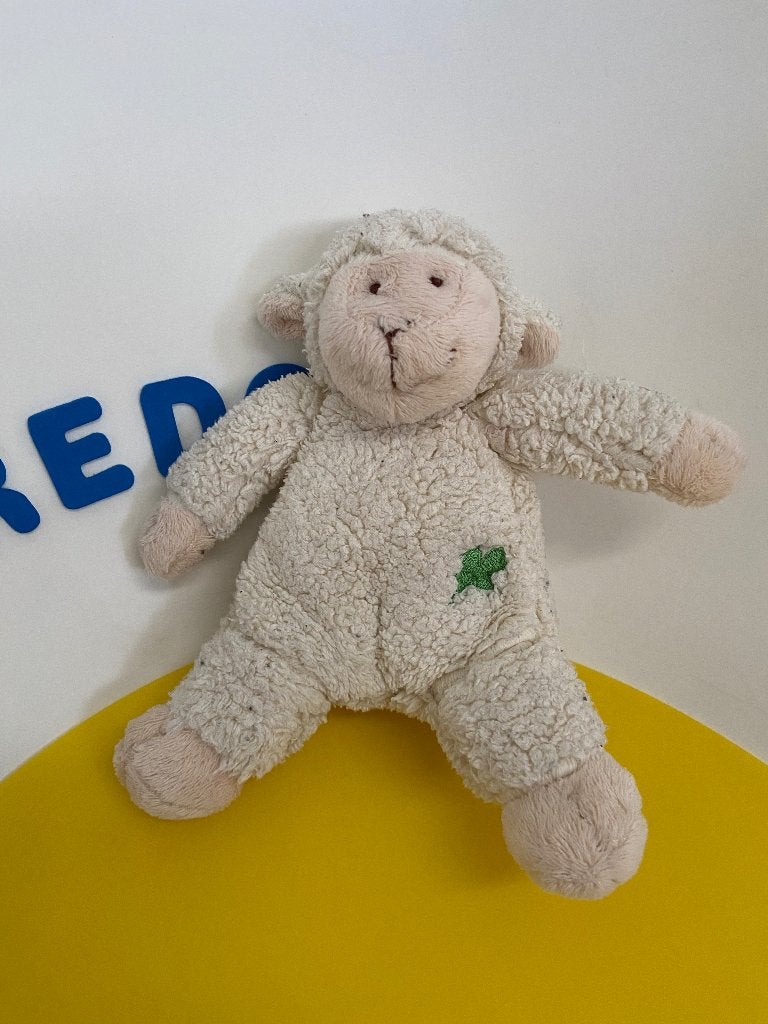 K1599 happy horse schaap schaapje met klaver, Kinderen en Baby's, Speelgoed | Knuffels en Pluche, Ophalen of Verzenden, Zo goed als nieuw