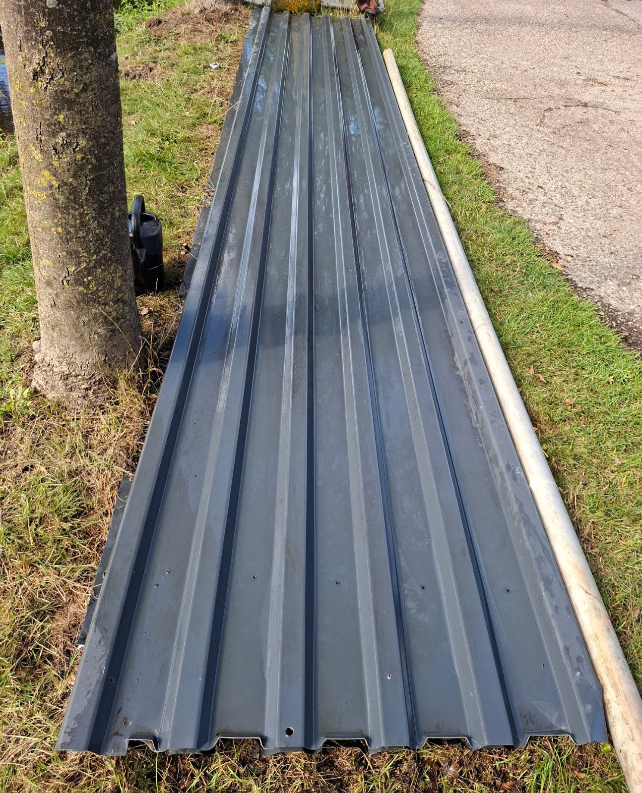 Wand,  dak en gevel beplating, Ophalen, Zo goed als nieuw