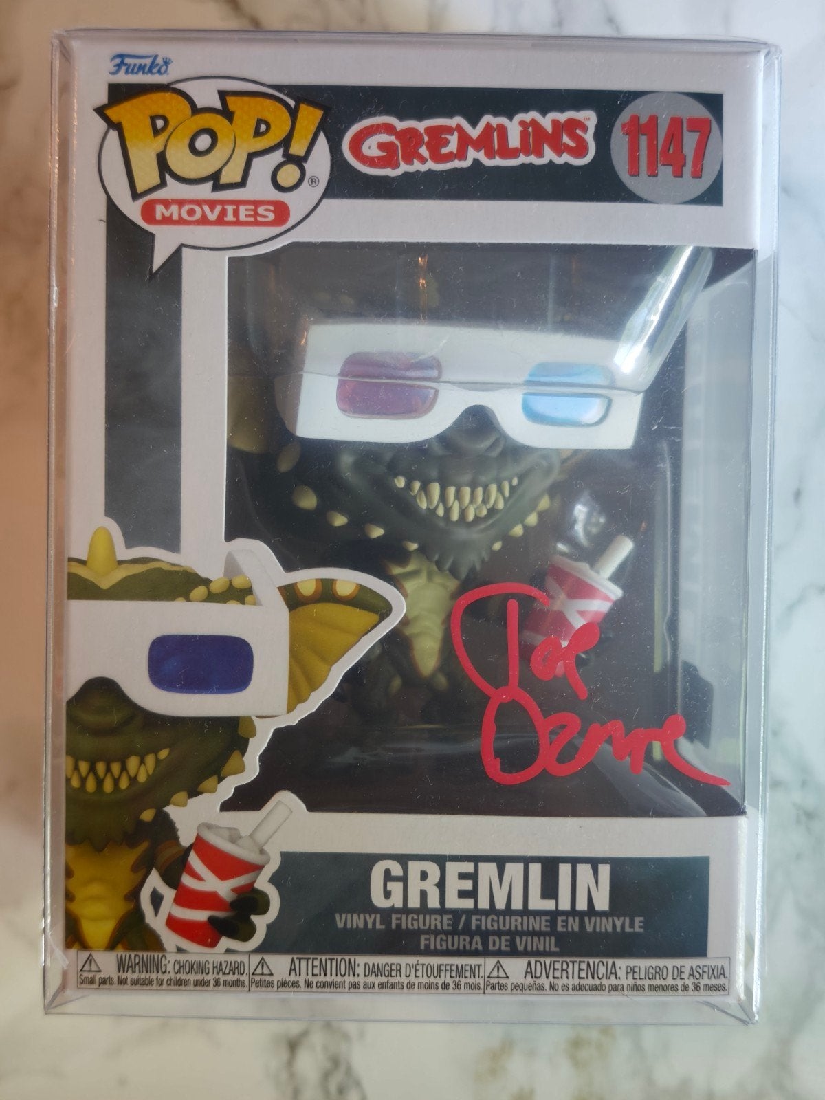 Funko Pop Gremlins signed by Joe Dante, Ophalen of Verzenden, Nieuw