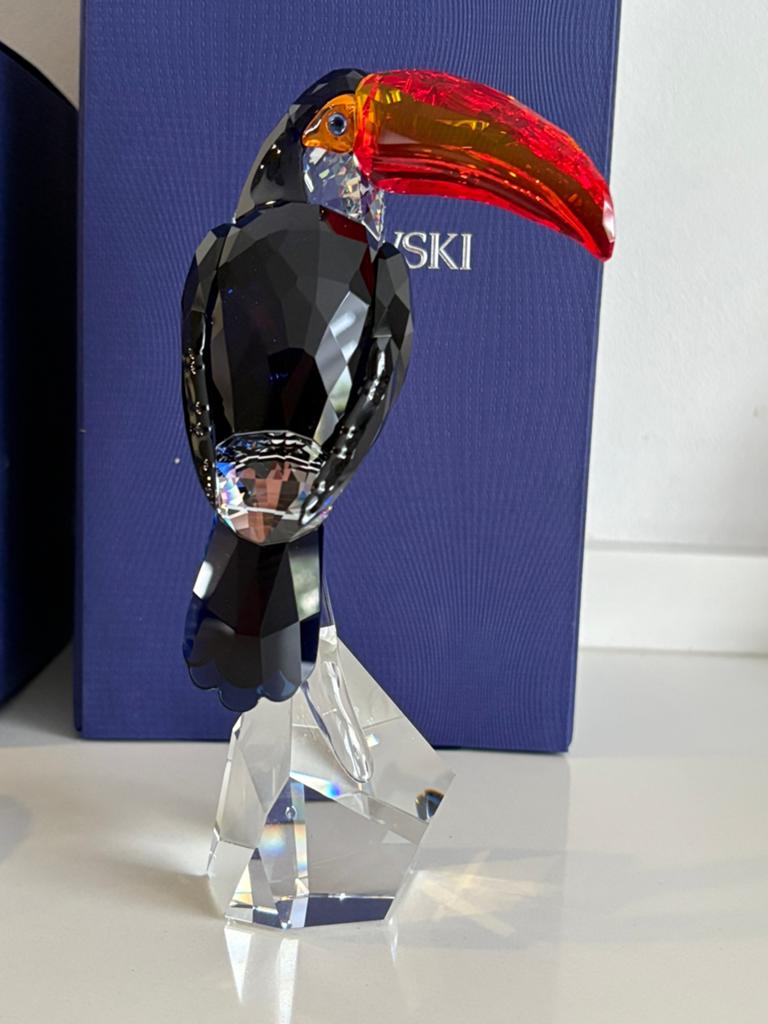 Swarovski Toekan, Ophalen of Verzenden, Zo goed als nieuw, Figuurtje