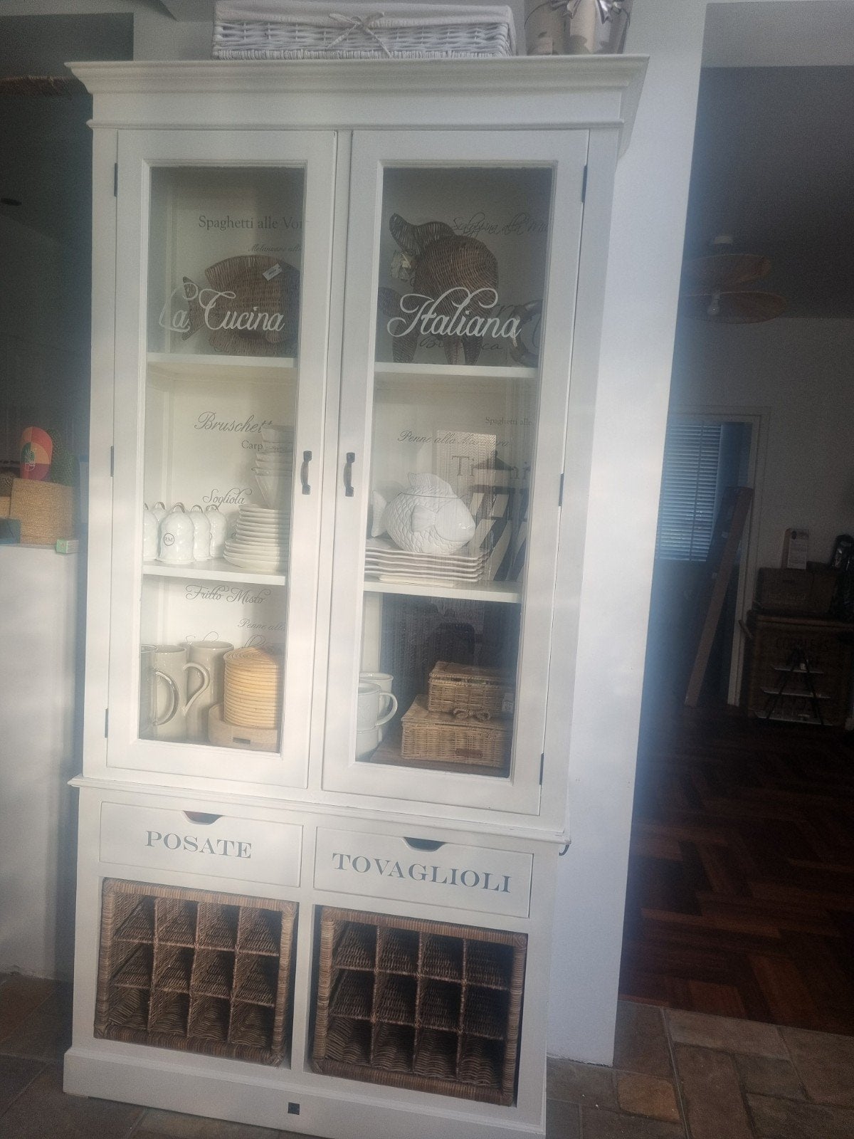 Riviera Maison kast, Ophalen, Zo goed als nieuw, 25 tot 50 cm, Minder dan 100 cm