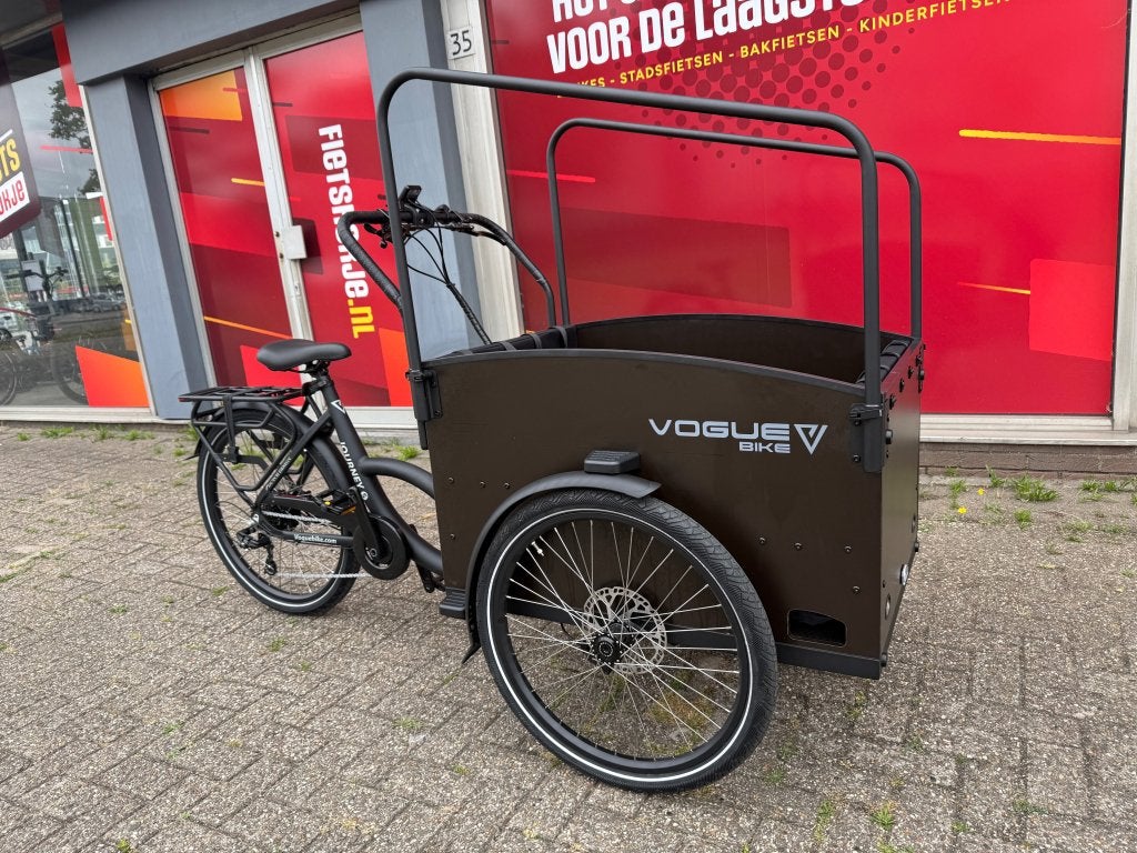 Fietshokje Beverwijk: Vogue Journey E-Bakfiets NIEUW, Fietsen en Brommers, 4 kinderen of meer, Niet ingevuld, Nieuw, Ophalen of Verzenden