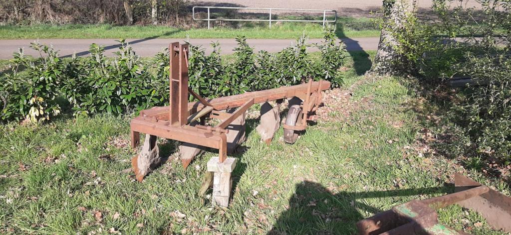 PLOEG voor grondbewerking, Tuin en Terras, Hand-tuingereedschap, Ophalen of Verzenden, Gebruikt