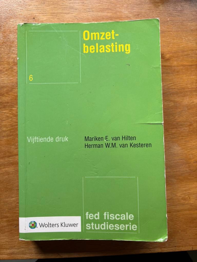 Van Hilteren & Kesteren - Omzetbelasting, Ophalen of Verzenden, Alpha, Gelezen, WO