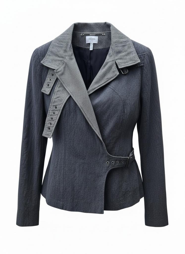 Sylvia Heise jasje kolbert pak dames grijs maat 42 mantelpak, Kleding | Dames, Sylvia Heise, Kostuum of Pak, Maat 42/44 (L), Ophalen of Verzenden