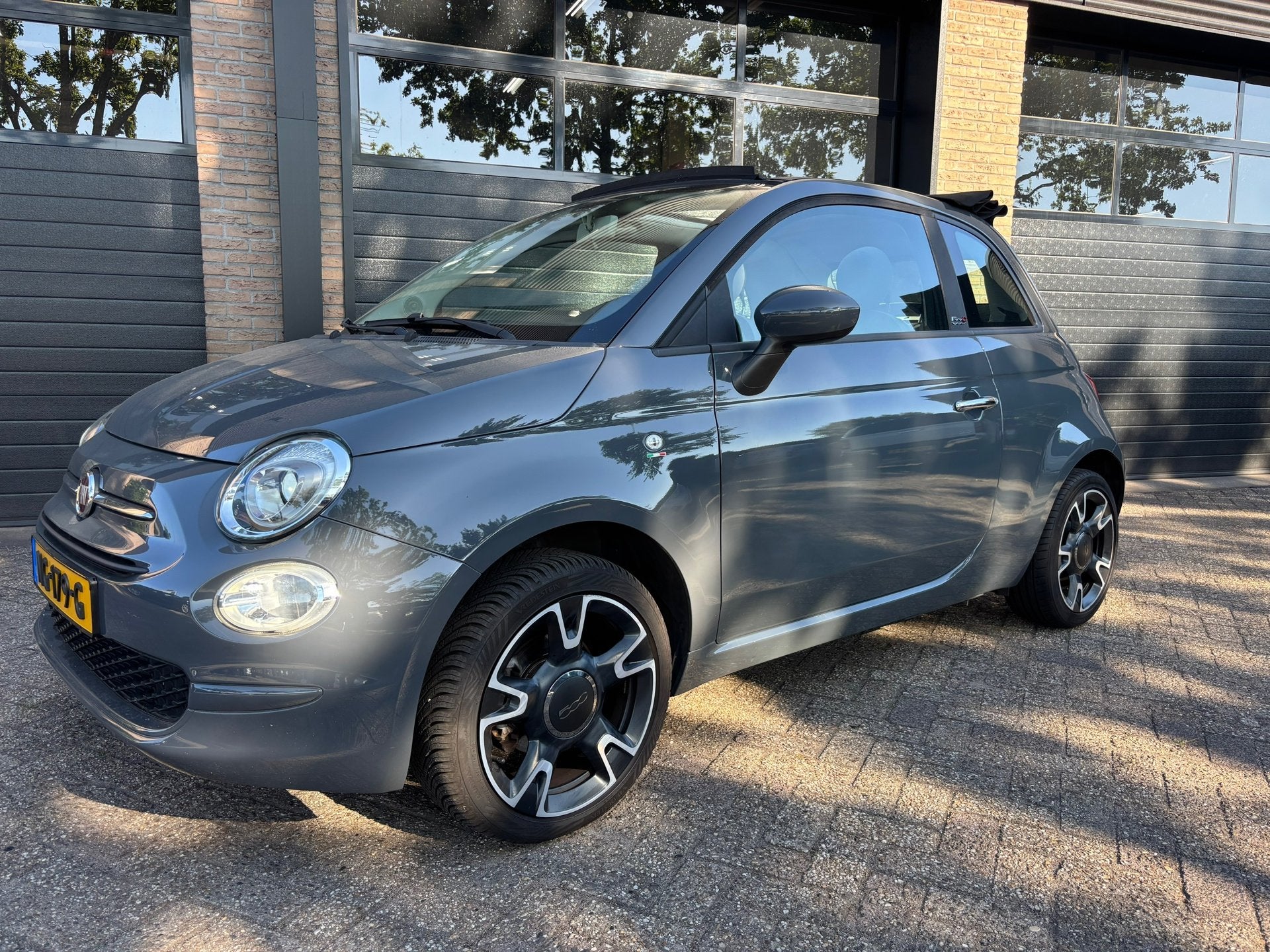 Fiat 500 C 1.2 Popstar, Voorwielaandrijving, Stof, 4 cilinders, Cabriolet
