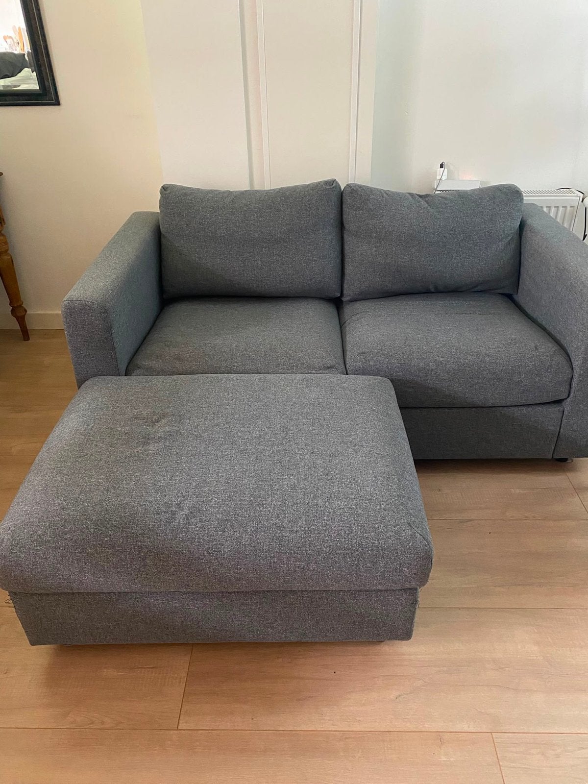 IKEA Vimle 2-zitsbank (2020) - Grijs, goede staat, Ophalen, Gebruikt, 150 tot 200 cm, Tweepersoons