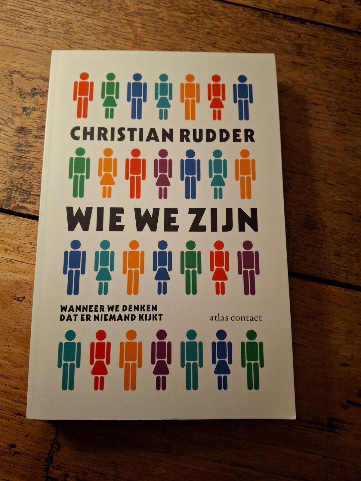 Wie we zijn wanneer we denken dat niemand kijkt, Ophalen of Verzenden, Zo goed als nieuw, Wereld, Christian Rudder
