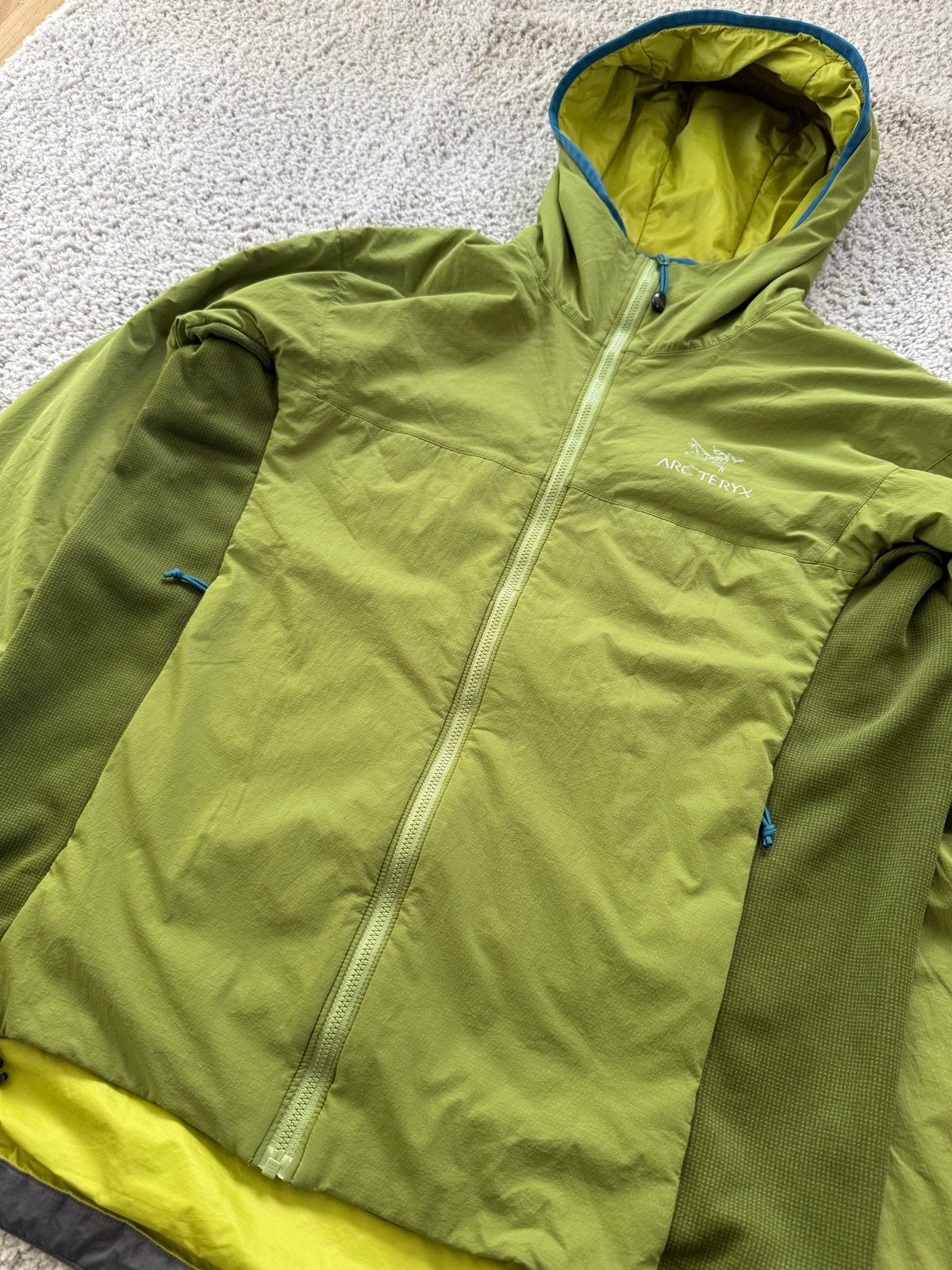 Arc'teryx Atom Lt Hoodie heren M groen - perfecte staat, Kleding | Heren, Ophalen of Verzenden, Zo goed als nieuw, Maat 48/50 (M)