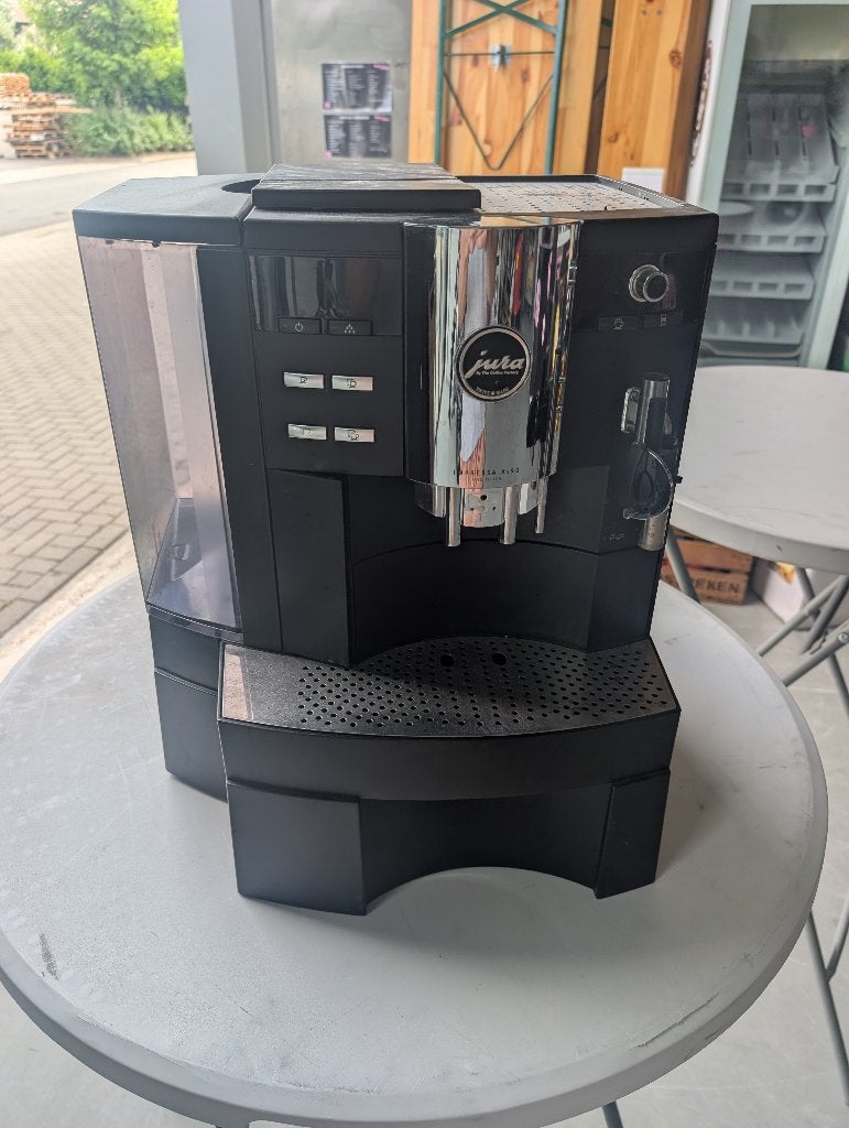 Jura XS90 Professional Espresso – Cappuccino –Horeca/Kantoor, Ophalen, Afneembaar waterreservoir, Gebruikt, 10 kopjes of meer