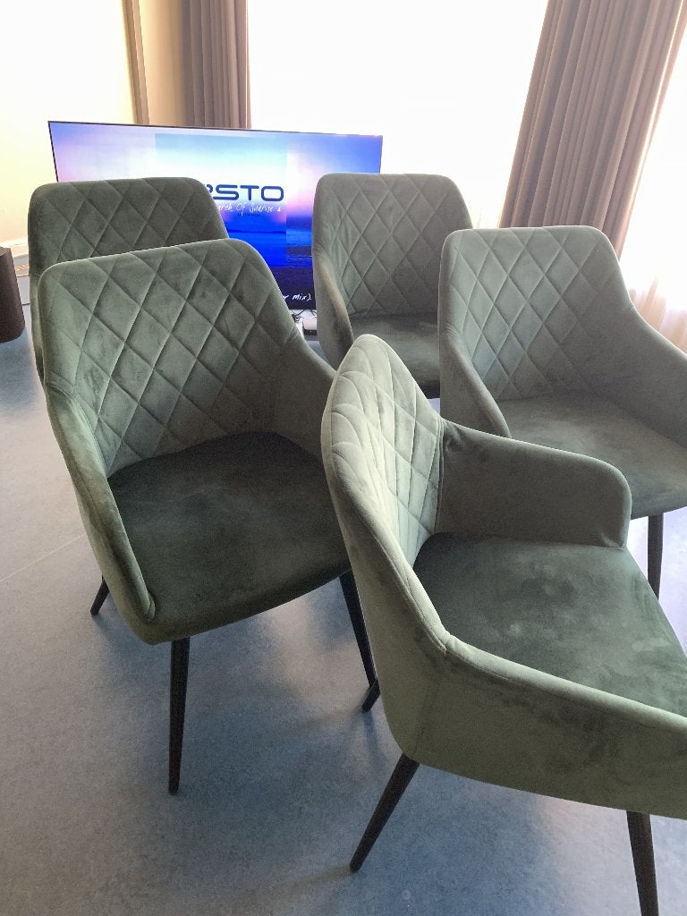Stoelen, Huis en Inrichting, Stoelen, Ophalen, Gebruikt, Overige kleuren, Kuipstoelen