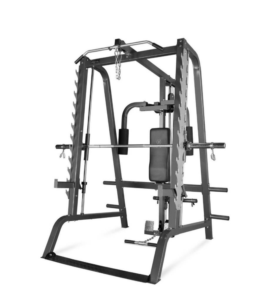 Titanium strenght, smith machine, Ophalen, Benen, Krachtstation, Zo goed als nieuw