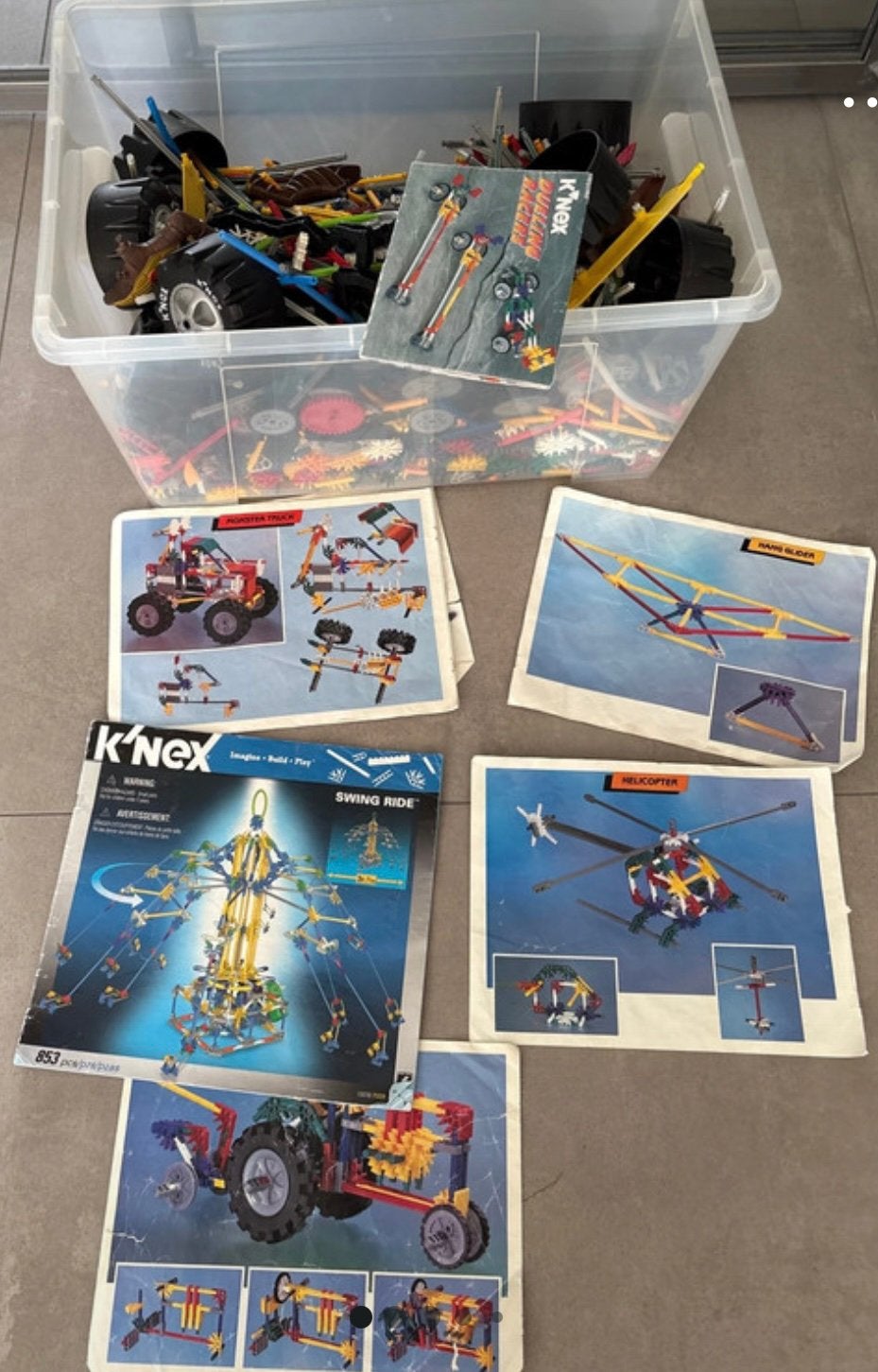 Ruim 8 kg K'nex - Bouwplezier voor creatievelingen, Ophalen of Verzenden, Gebruikt, K'nex