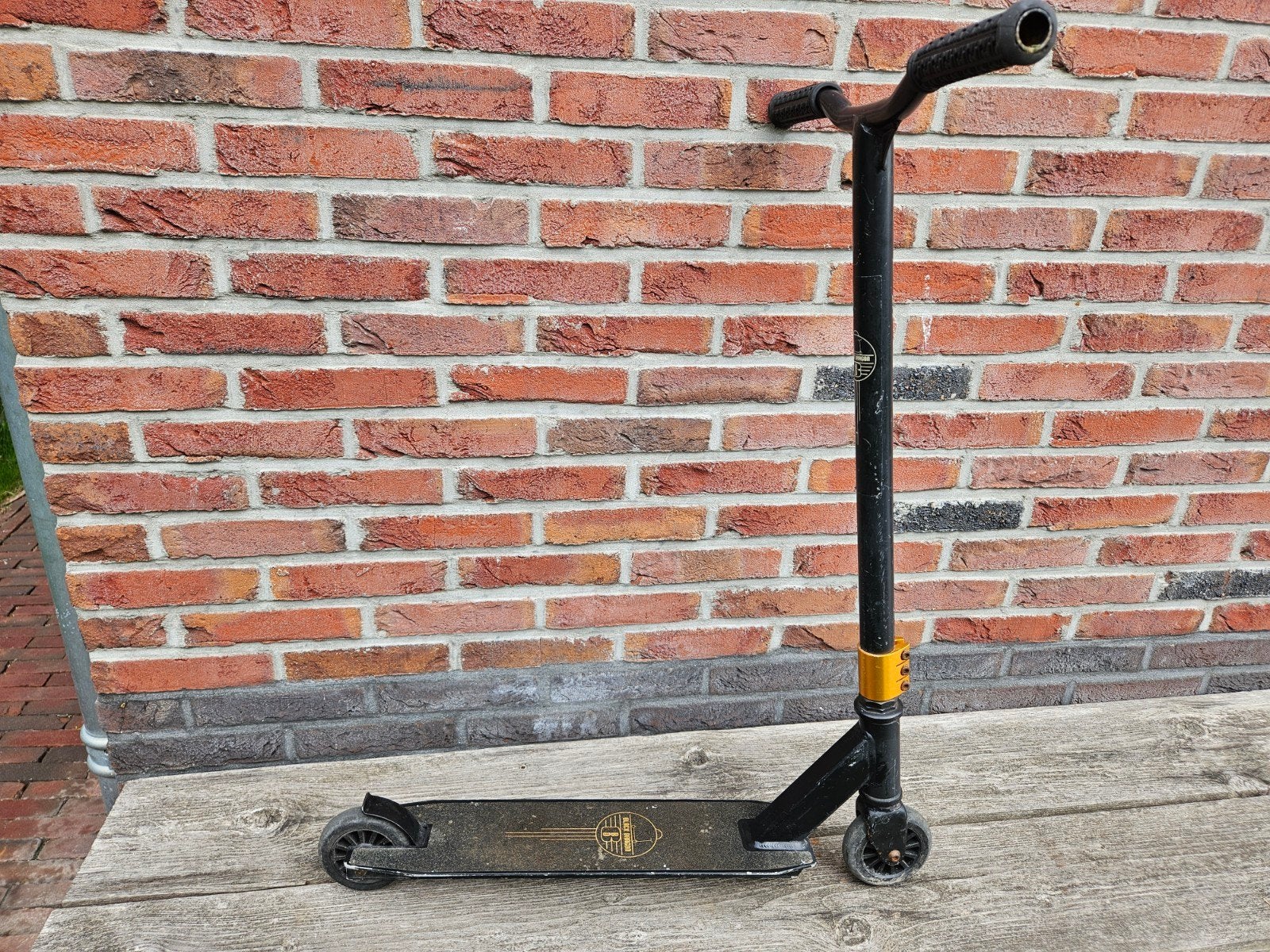 Black Dragon stuntstep - Gebruikt, Fietsen en Brommers, Steps, Ophalen, Gebruikt, Gewone step, Black Dragon