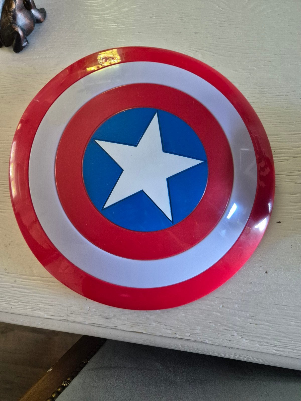 Captain America Schild en Masker Speelgoedset, Ophalen of Verzenden, Zo goed als nieuw