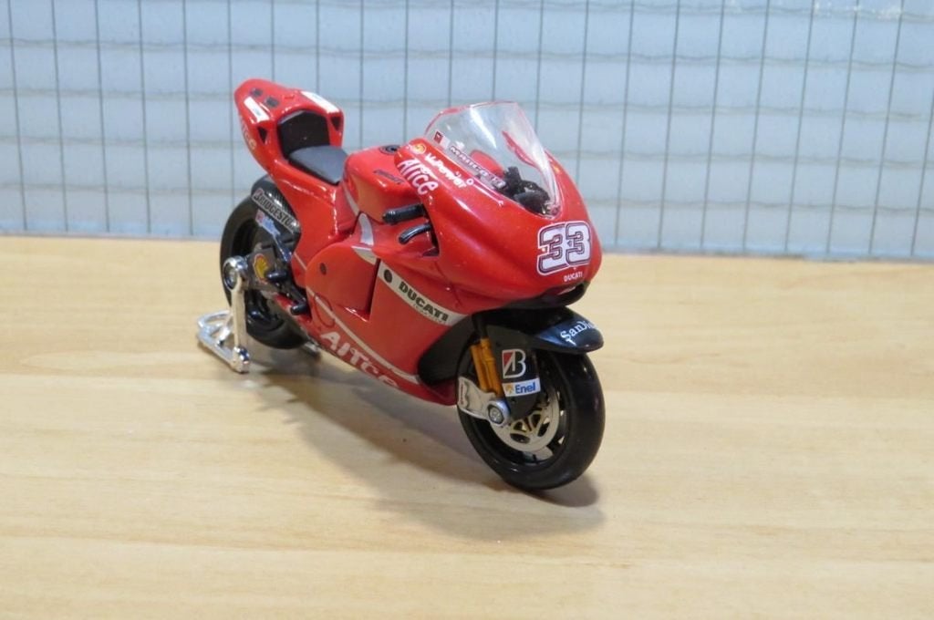 Marco Melandri Ducati Desmosedici 2008 1:18, MayCheong, Maisto, Nieuw, Ophalen of Verzenden