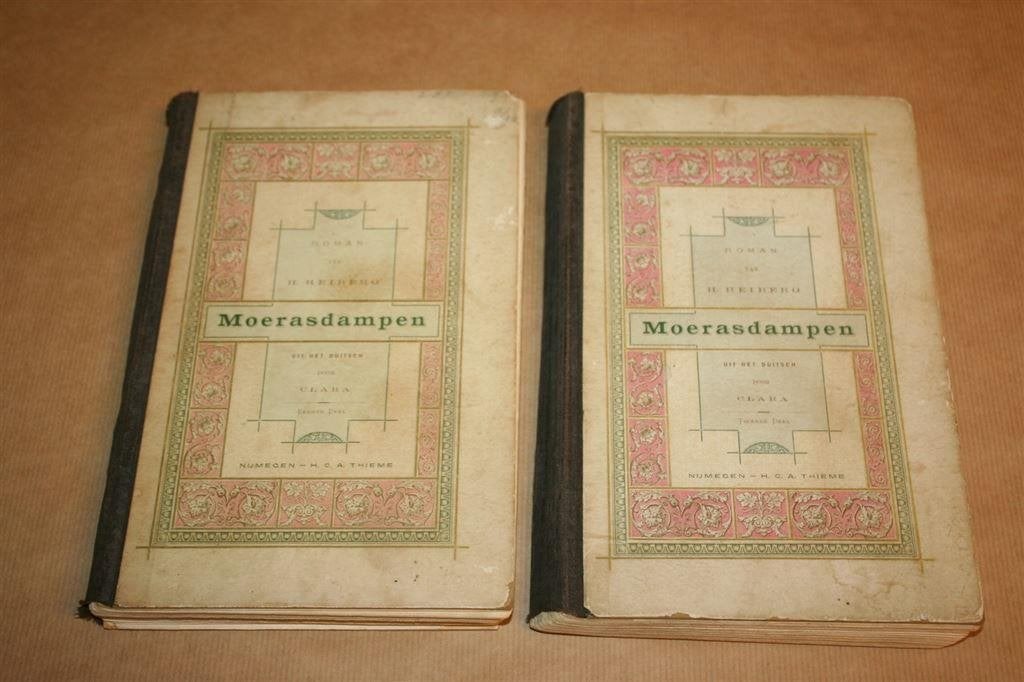 Moerasdampen - Deel 1 en 2 - H. Heiberg - 1892, Ophalen of Verzenden