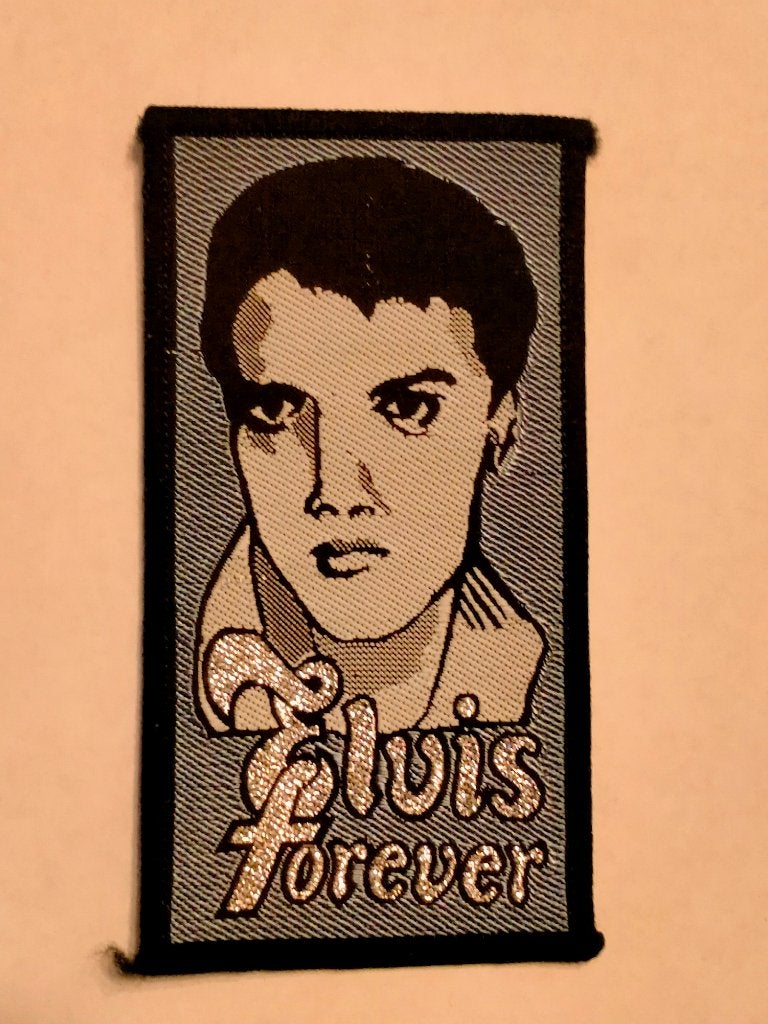 Elvis Presley forever vintage rare kleding patch rock n roll, Verzenden, Nieuw, Kleding