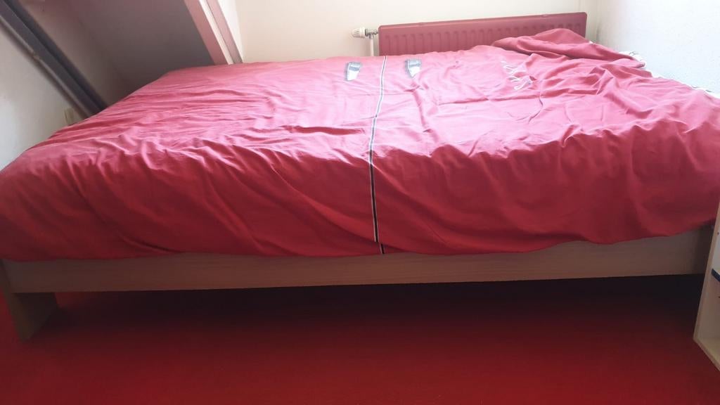 Tweepersoonsbed 140x200, Huis en Inrichting, Slaapkamer | Bedden, Ophalen, Gebruikt, Tweepersoons, 140 cm