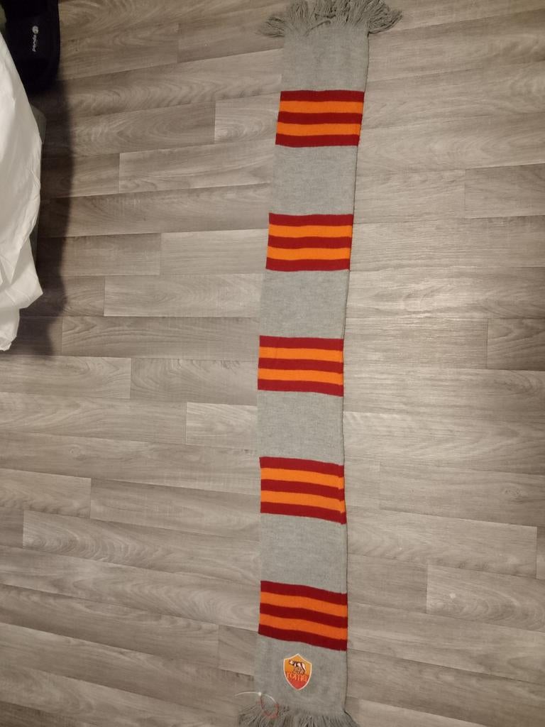 AS Roma Voetbalsjaal - Grijs/Rood/Oranje, Ophalen of Verzenden, Zo goed als nieuw, Clubaccessoires