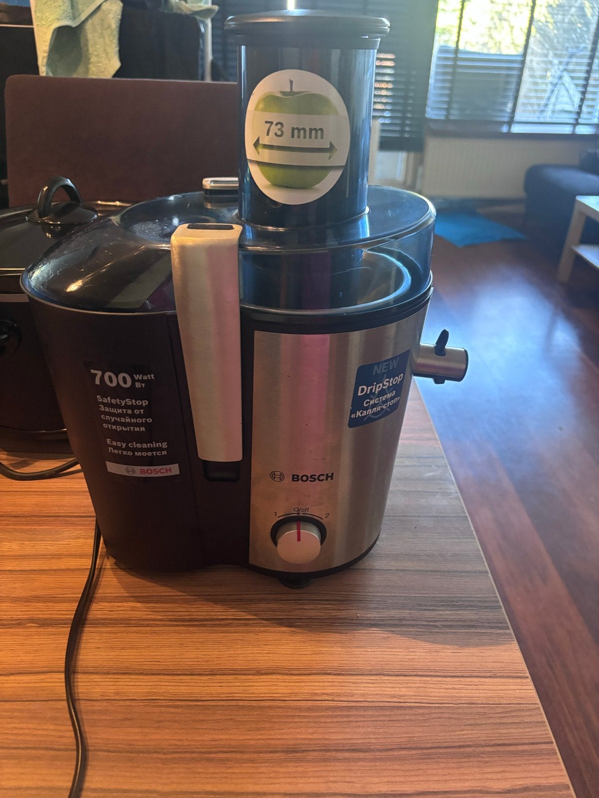 Bosch Sapcentrifuge 700W met DripStop, Ophalen, Nieuw