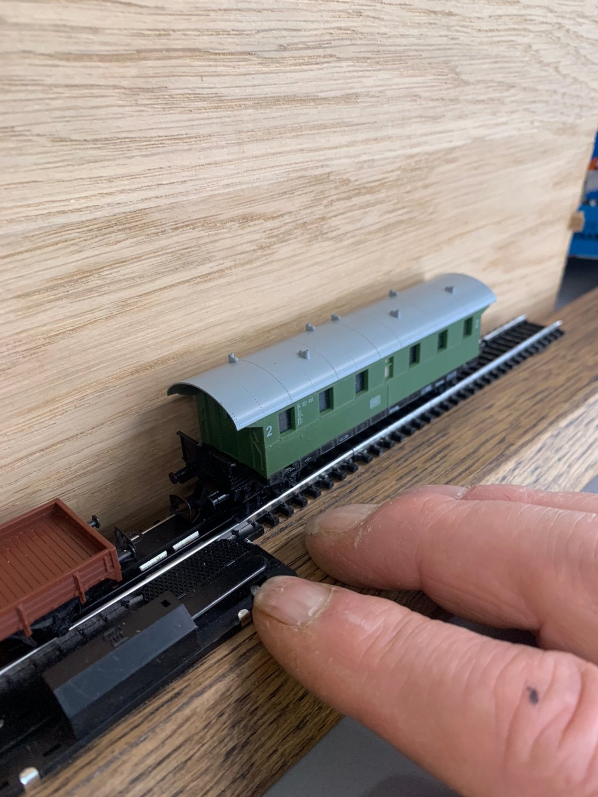 BTTB Banen, Sahaal 1:120  Ontkoppelrail en stootblok, Overige merken, Gelijkstroom, Nieuw, Rails