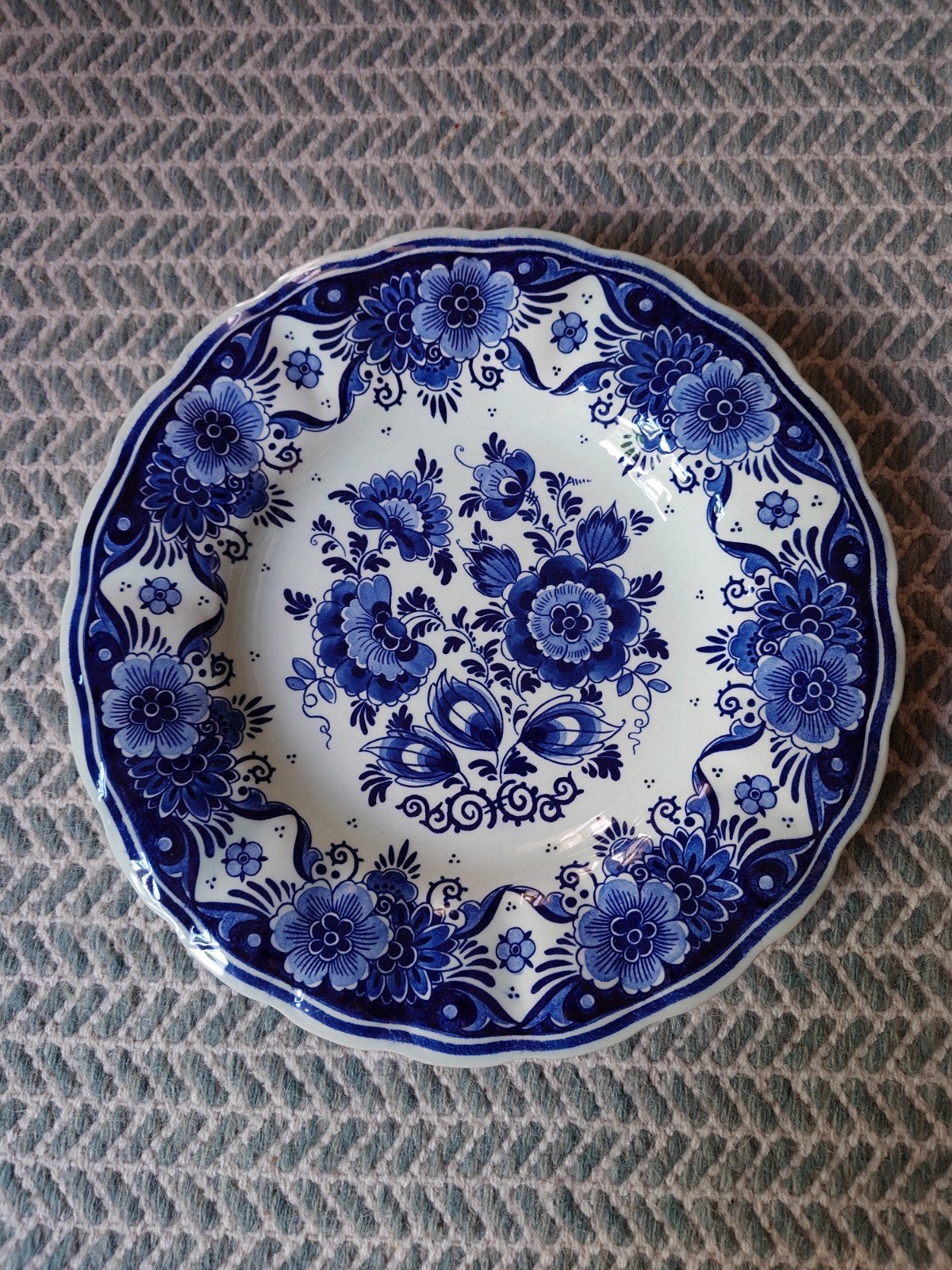 Prachtig Delfts Blauw wandbord van Koninklijke Goedewaagen, Ophalen