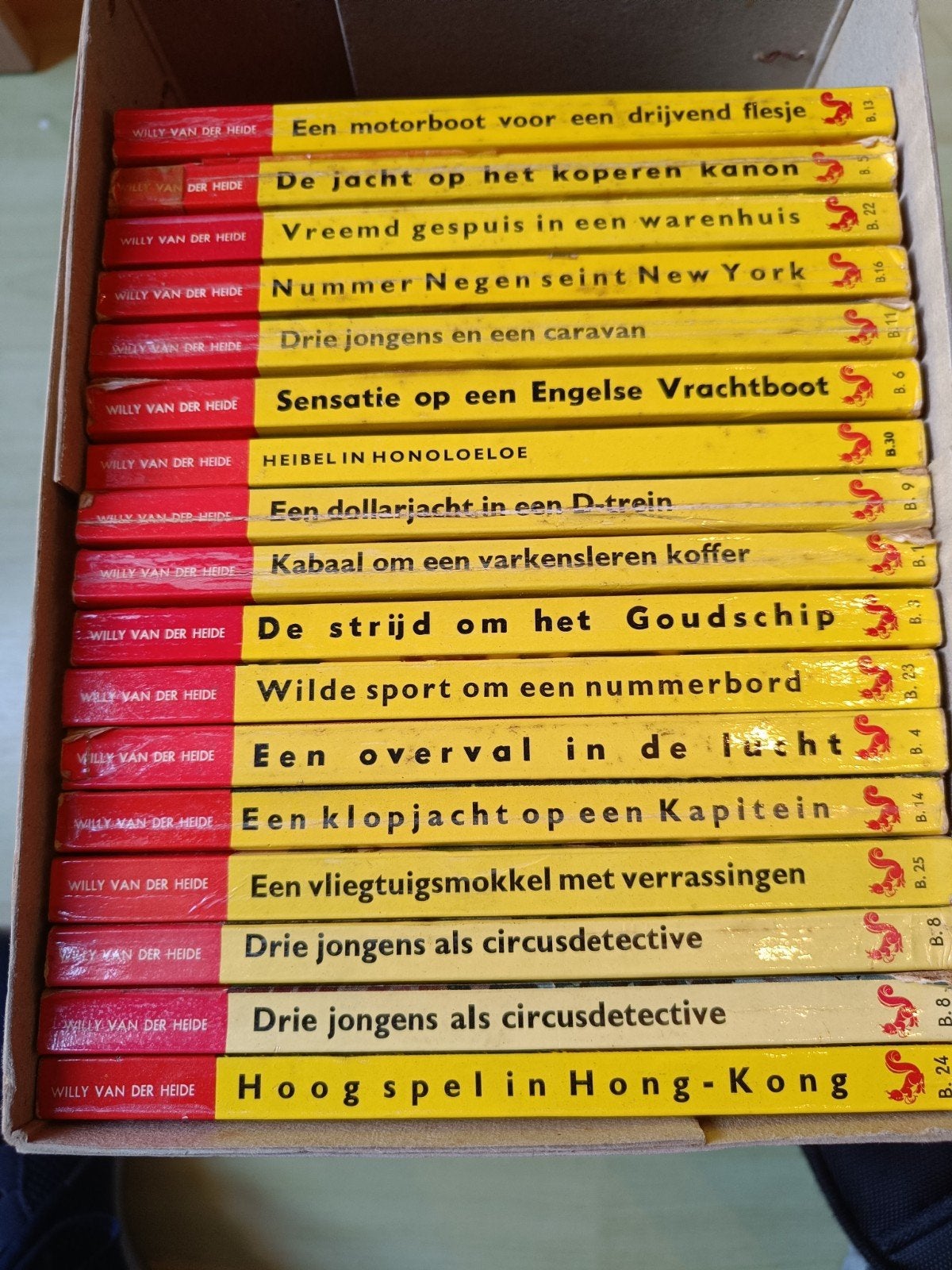Bob Evers, 17x, Boeken, Ophalen, Willy van der Heide