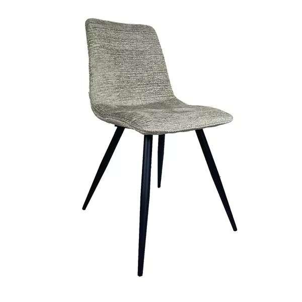 OPRUIMING – Oist Design Livia Eetkamerstoelen - set van 4, Ophalen, Nieuw, Grijs, Stof