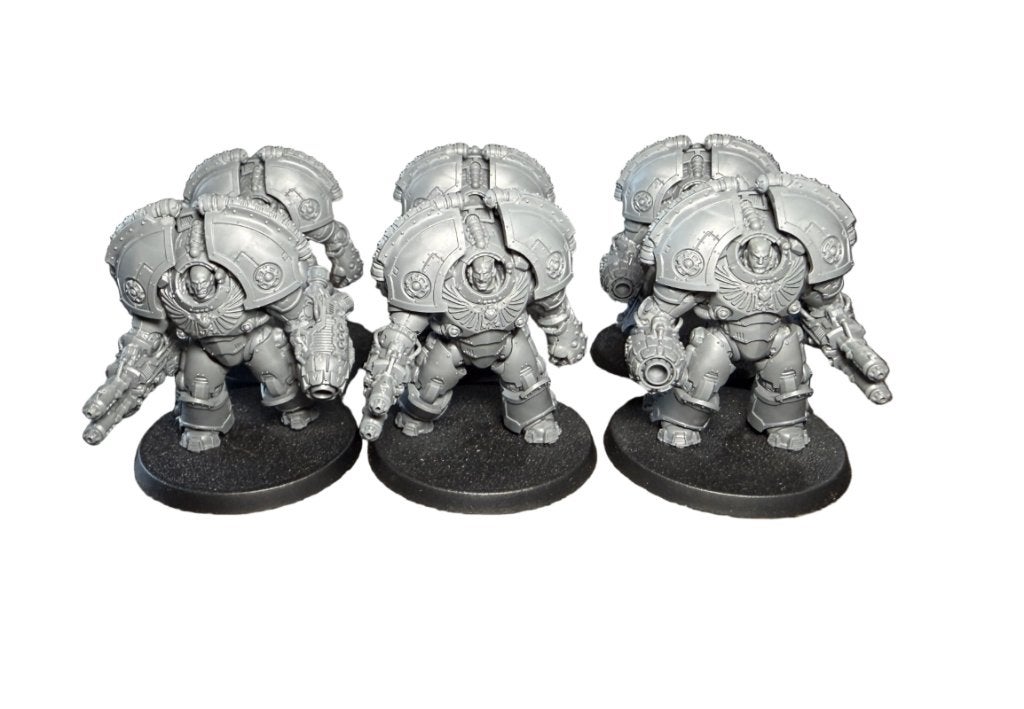 Warhammer Horus Heresy Saturnine Terminator Squad, ., Warhammer, Ophalen of Verzenden, Zo goed als nieuw