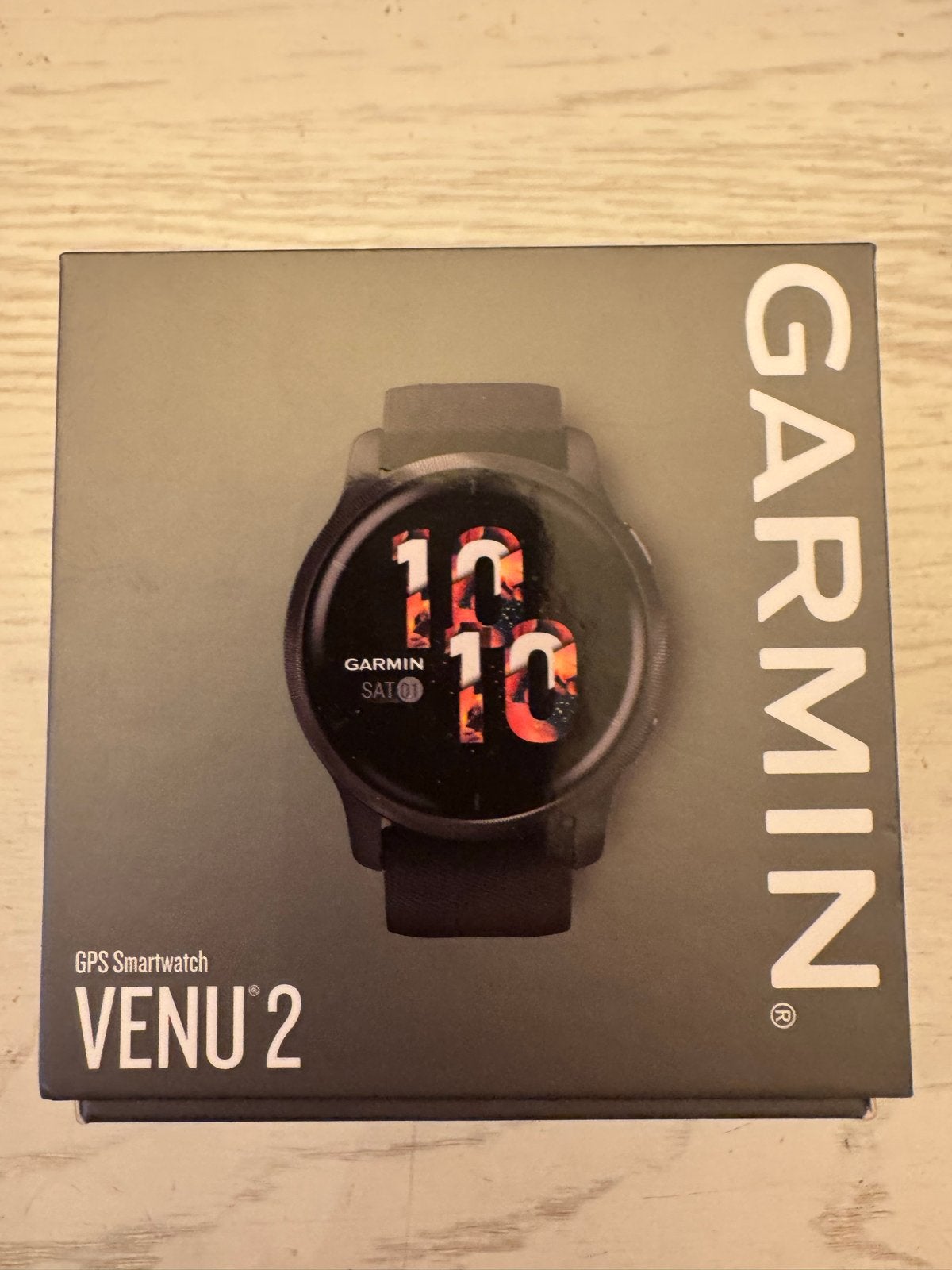 Garmin Venu 2 GPS Smartwatch - Nieuw in doos, Afstand, Zwart, Nieuw, Ophalen of Verzenden