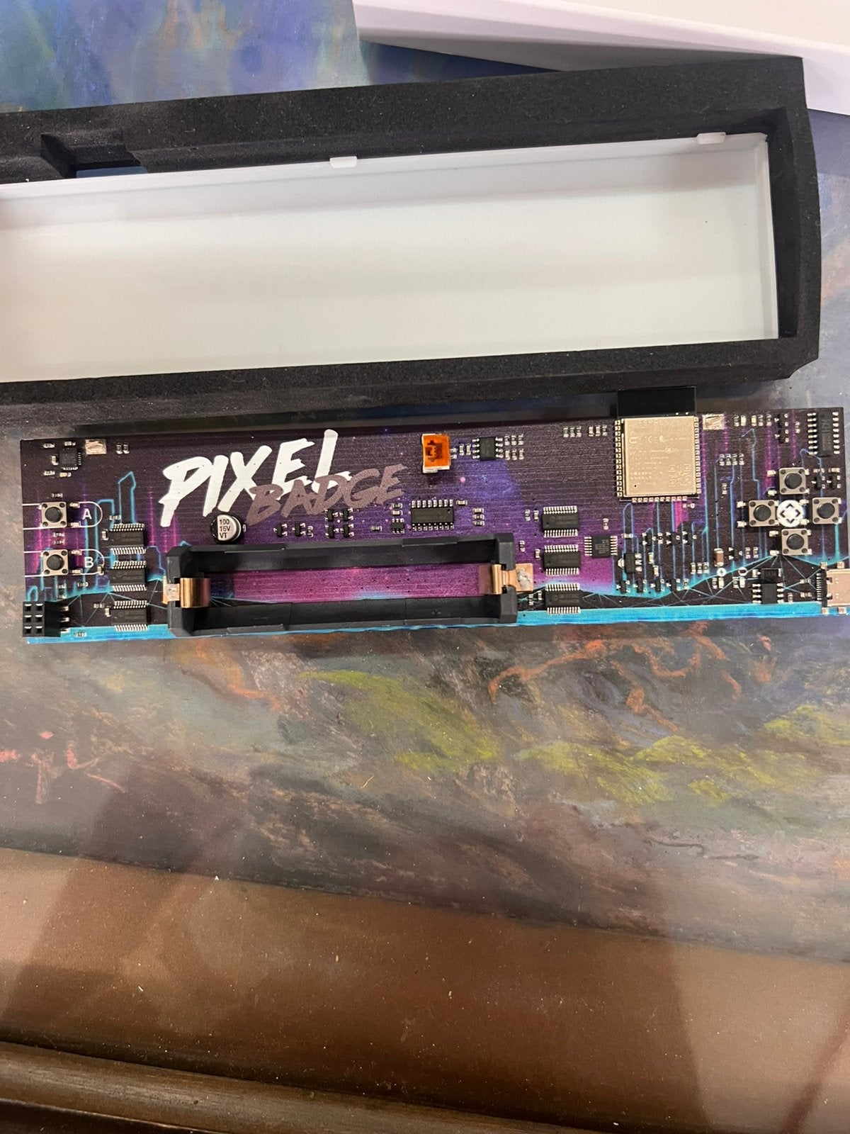 Pixel Badge ESP32 LED Matrix - Programmeerbaar Display, D, Nieuw, Ophalen of Verzenden, D