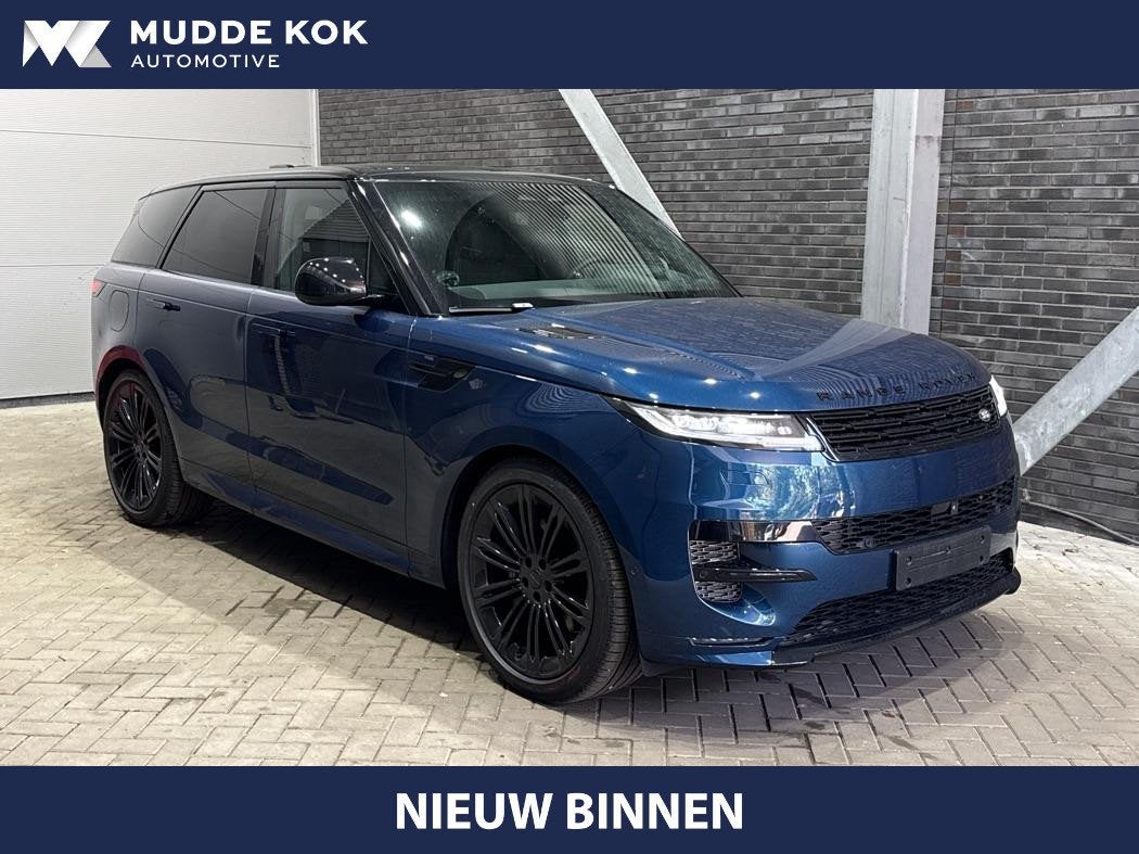Land Rover Range Rover Sport P460e Dynamic HSE | SV Petrolix, Auto's, Automaat, Stof, Zwart, Blauw
