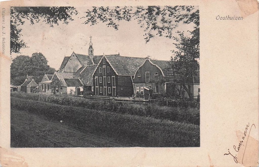 703-014-049 Oosthuizen, Verzenden, Voor 1920, Noord-Holland
