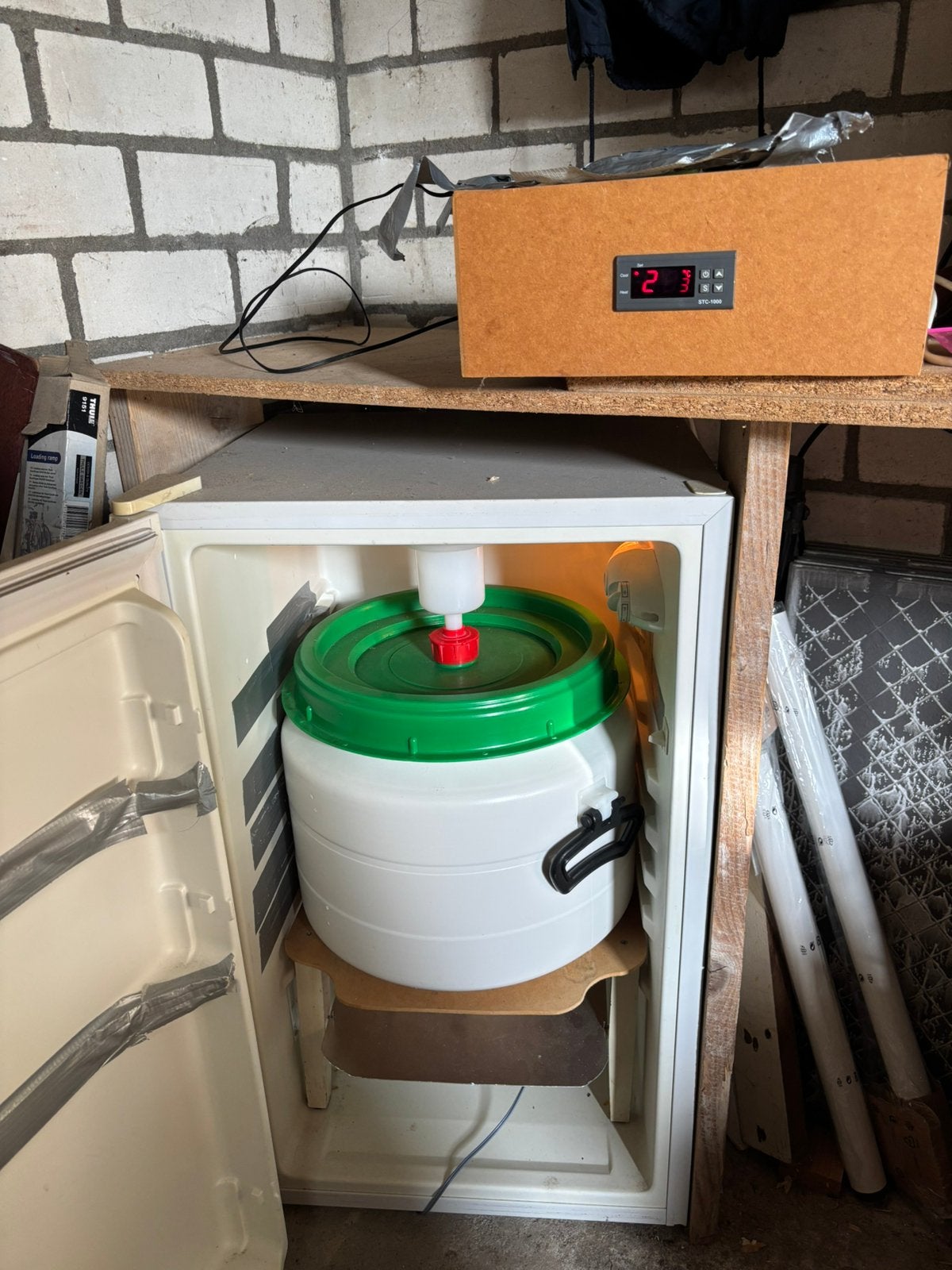 Bierbrouwerij complete thuisinstallatie, Ophalen, Zo goed als nieuw, Overige merken