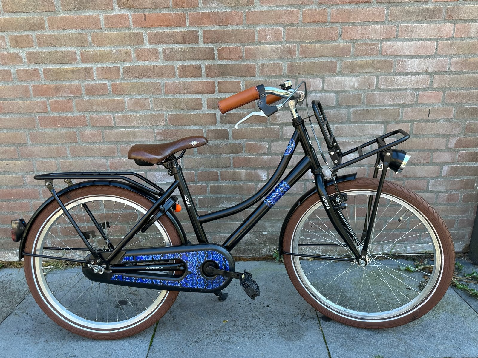 Alpina Cargo 22 inch kinderfiets - Nette staat, Ophalen, Gebruikt, Handrem