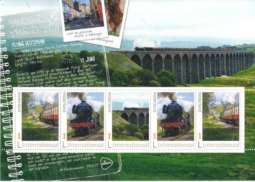 Treinen & Trajecten – Flying Scotsman - MNH, Verzenden, Na 1940, Postfris