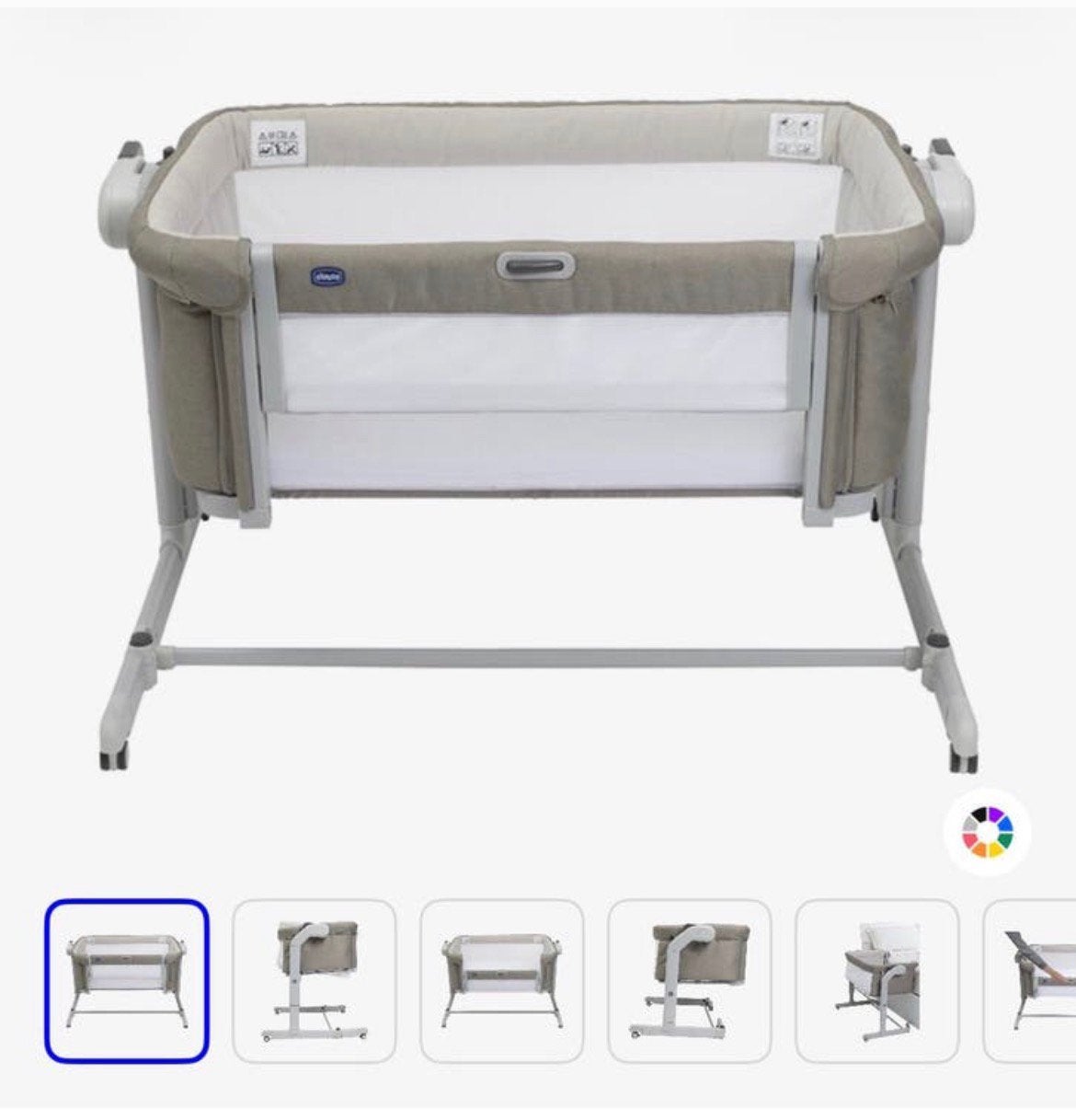 Chicco Next2Me co-sleeper, Kinderen en Baby's, Babywiegjes en Ledikanten, Ophalen, Gebruikt, Wieg