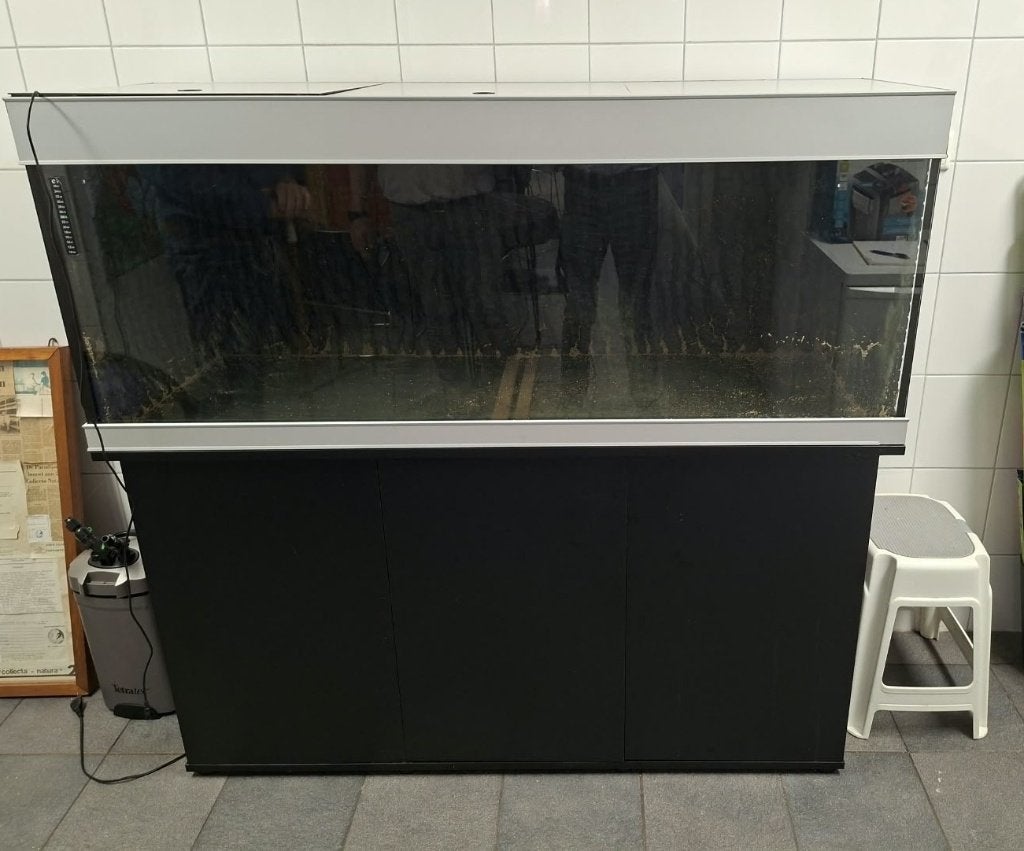 Aquarium 150 x 50 x 50 cm, Ophalen, Inclusief deksel, Overige merken, Zo goed als nieuw
