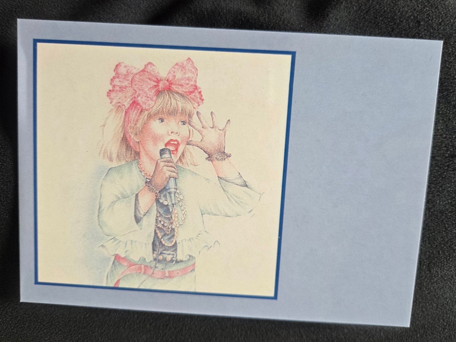 Ansichtkaart Spaarbankkalender 1988 - Kind en Muziek, Verzenden, 1980 tot heden, Ongelopen, Kinderen