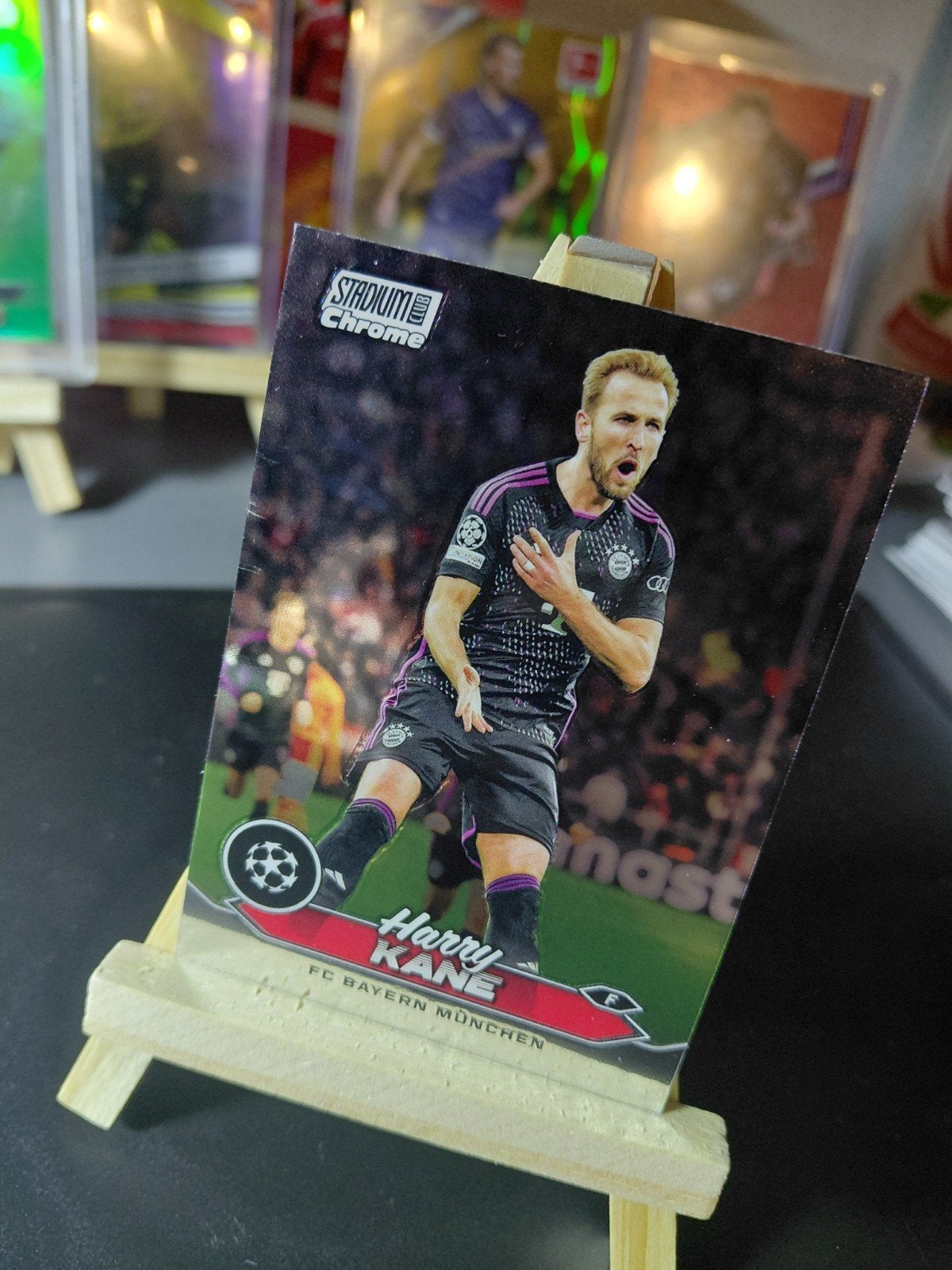 harry kane (bayern munchen) topps stadium chrome, Ophalen of Verzenden, Nieuw, Buitenlandse clubs, Spelerskaart