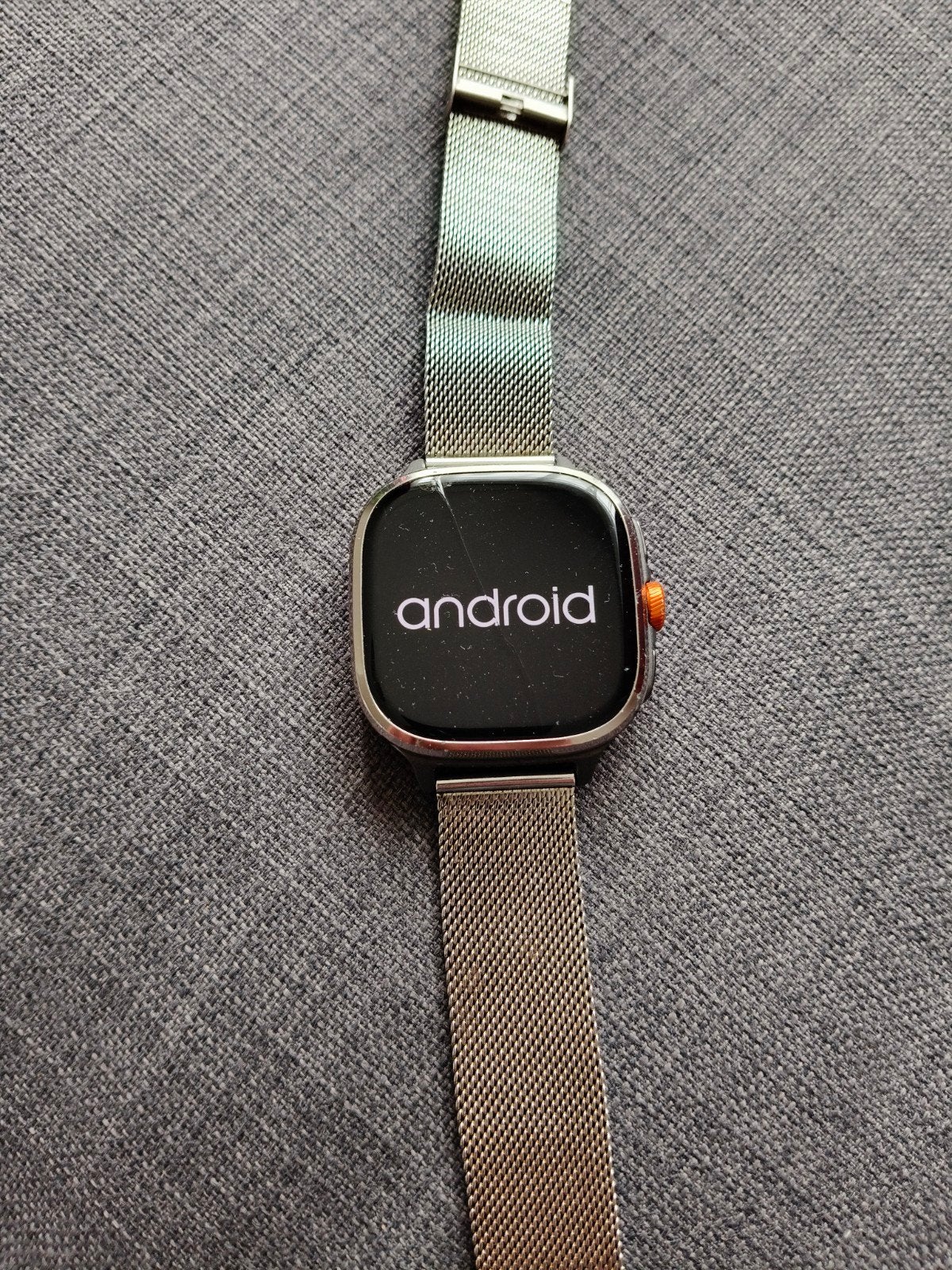 smart watch Android 8 GB ram 128 rom 4g, Ophalen of Verzenden, Zwart, Android