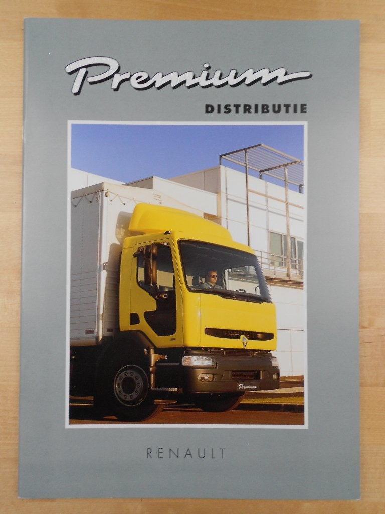 Renault Premium Distributie Brochure 1999, Renault, Ophalen of Verzenden, Zo goed als nieuw, Renault