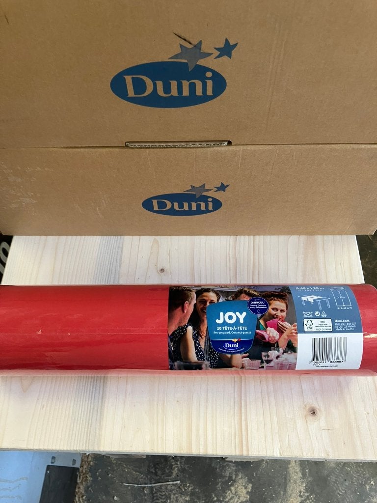 DUNI joy tete a tete tafelloper diverse design, Ophalen, Overige materialen, Nieuw, 40 cm
