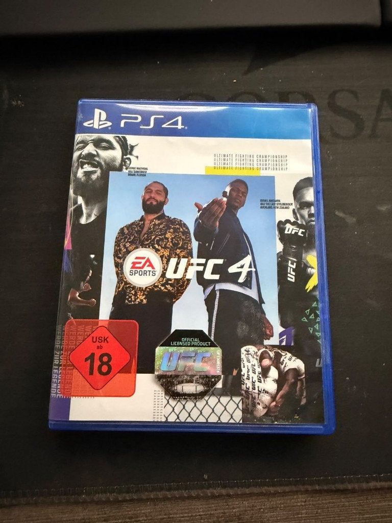 EA Sports UFC 4 PS4 – Onbespeeld – Origineel, 1 speler, Ophalen of Verzenden, Zo goed als nieuw, Eén computer
